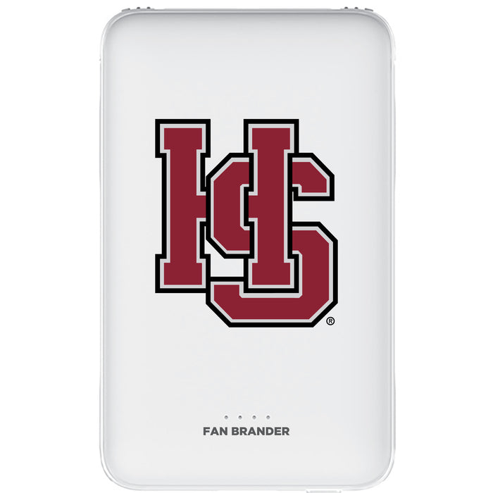 Fan Brander 10,000 mAh Portable Power Bank with Hampden Sydney Primary Logo