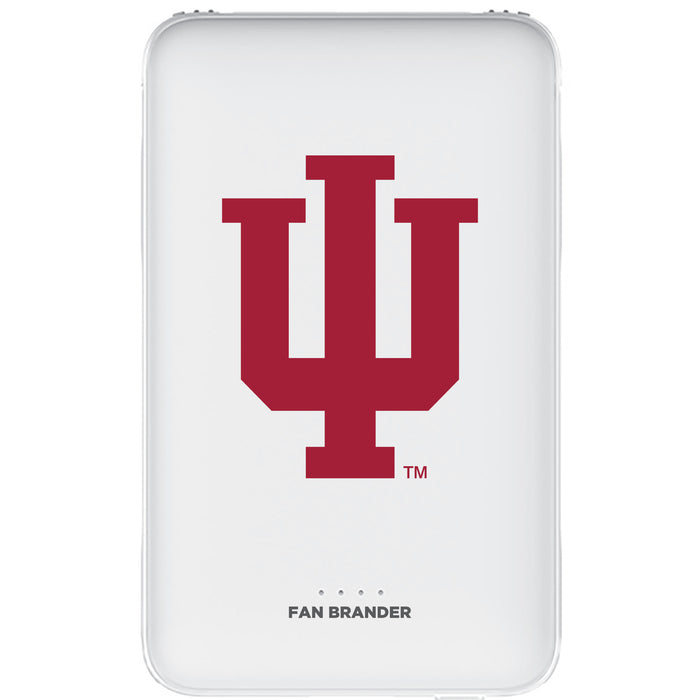 Fan Brander 10,000 mAh Portable Power Bank with Indiana Hoosiers Primary Logo