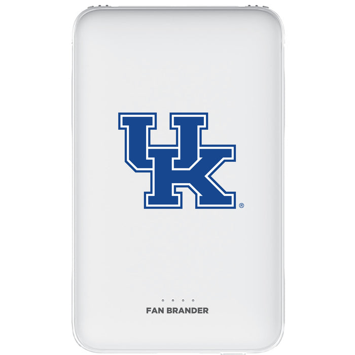 Fan Brander 10,000 mAh Portable Power Bank with Kentucky Wildcats Primary Logo