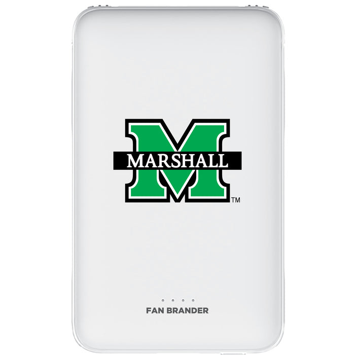 Fan Brander 10,000 mAh Portable Power Bank with Marshall Thundering Herd Primary Logo
