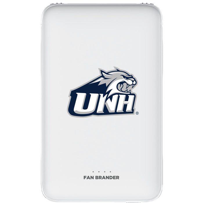 Fan Brander 10,000 mAh Portable Power Bank with New Hampshire Wildcats Primary Logo