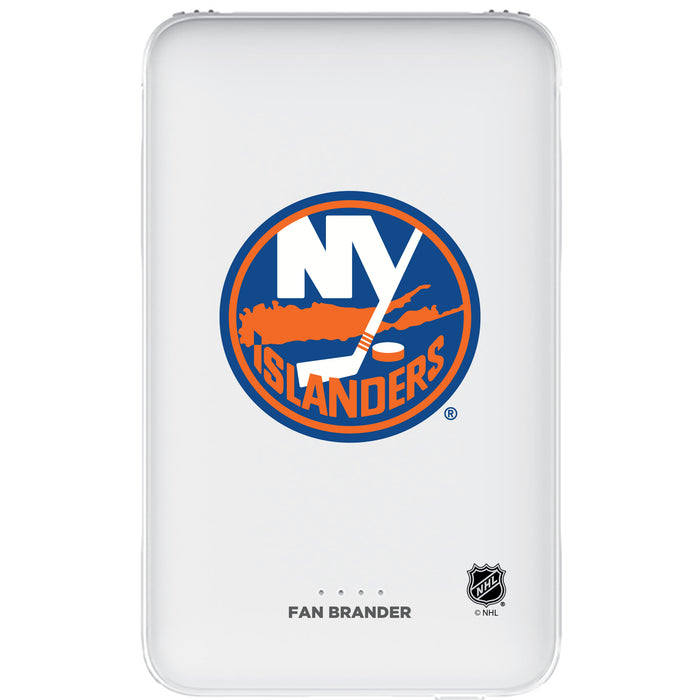 Fan Brander 10,000 mAh Portable Power Bank with New York Islanders Primary Logo
