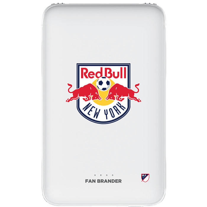 Fan Brander 10,000 mAh Portable Power Bank with New York Red Bulls Primary Logo