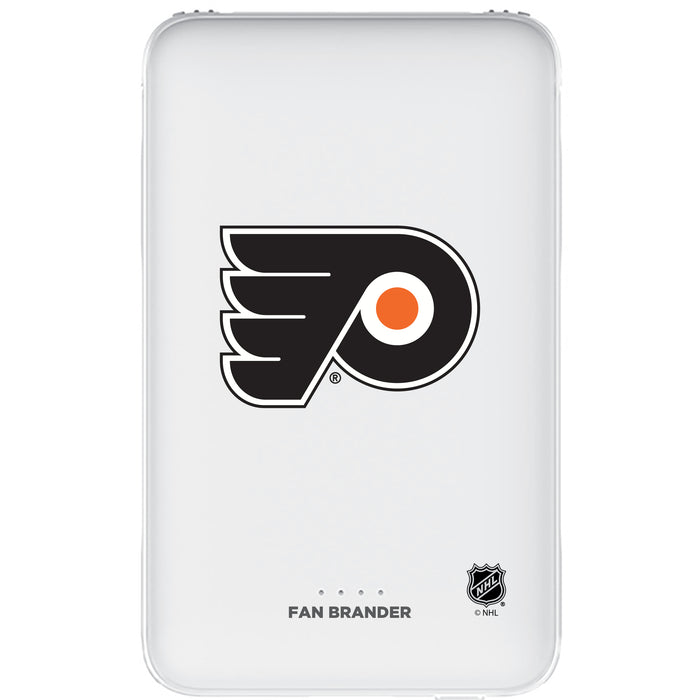 Fan Brander 10,000 mAh Portable Power Bank with Philadelphia Flyers Primary Logo