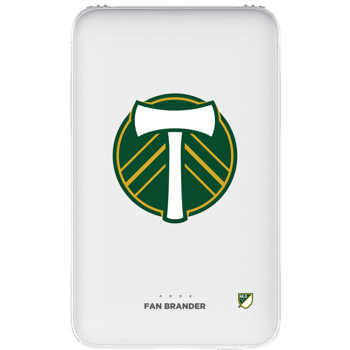 Fan Brander 10,000 mAh Portable Power Bank with Portland Timbers Primary Logo