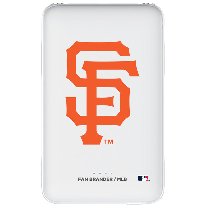 Fan Brander 10,000 mAh Portable Power Bank with San Francisco Giants Primary Logo