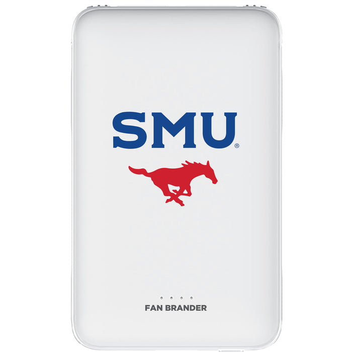 Fan Brander 10,000 mAh Portable Power Bank with SMU Mustangs Primary Logo