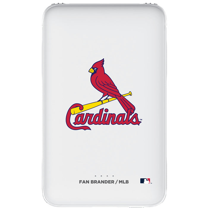 Fan Brander 10,000 mAh Portable Power Bank with St. Louis Cardinals Primary Logo