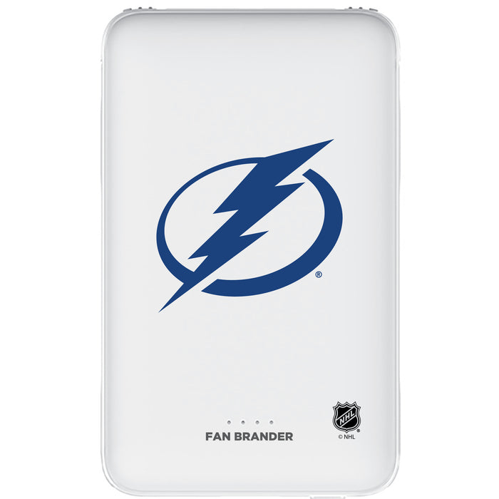 Fan Brander 10,000 mAh Portable Power Bank with Tampa Bay Lightning Primary Logo