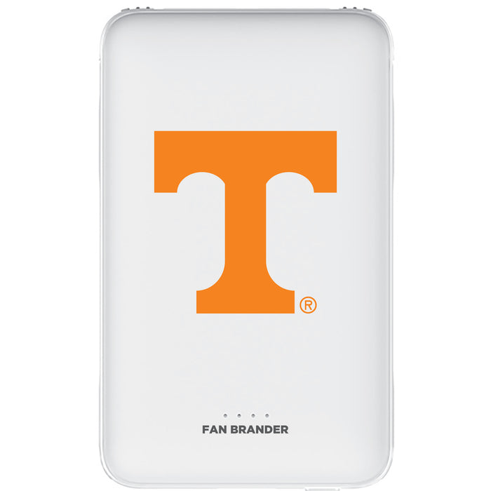 Fan Brander 10,000 mAh Portable Power Bank with Tennessee Vols Primary Logo