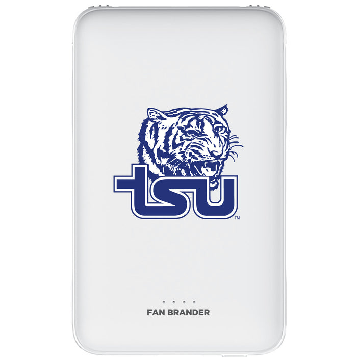 Fan Brander 10,000 mAh Portable Power Bank with Tennessee State Tigers Primary Logo