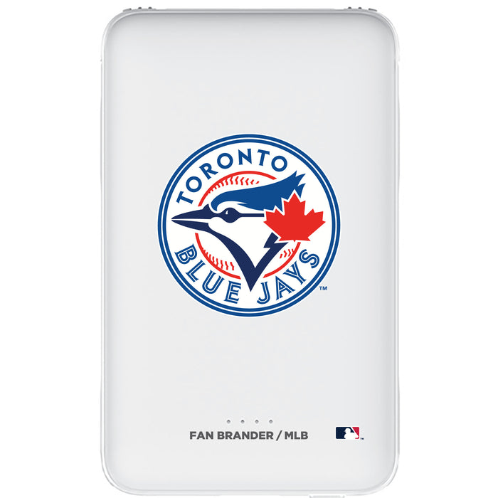 Fan Brander 10,000 mAh Portable Power Bank with Toronto Blue Jays Primary Logo