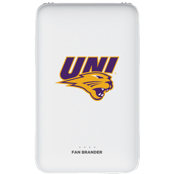 Fan Brander 10,000 mAh Portable Power Bank with Northern Iowa Panthers Primary Logo
