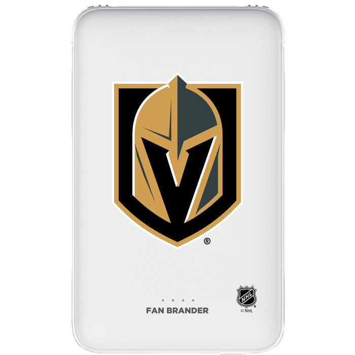 Fan Brander 10,000 mAh Portable Power Bank with Vegas Golden Knights Primary Logo
