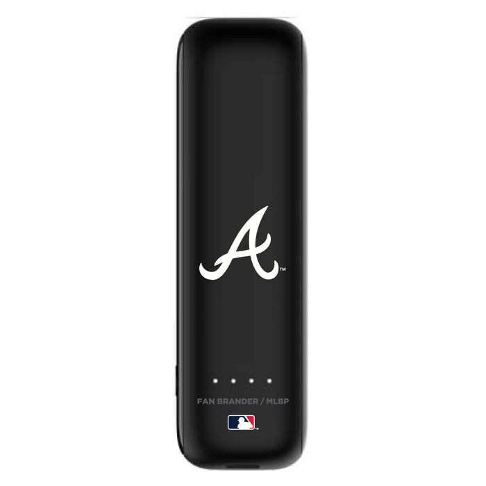 mophie Power Boost mini 2,600mAh portable battery with Atlanta Braves Primary Logo