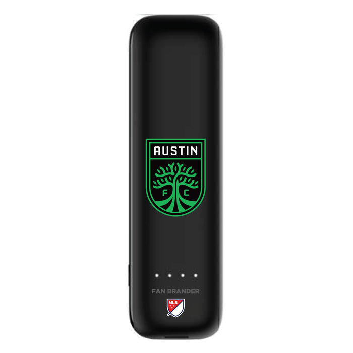 mophie Power Boost mini 2,600mAh portable battery with Austin FC Primary Logo