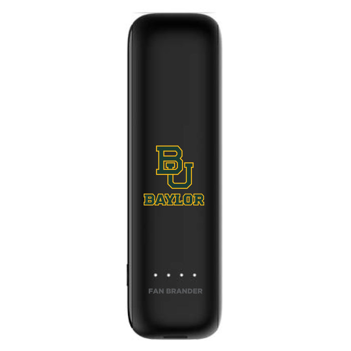 mophie Power Boost mini 2,600mAh portable battery with Baylor Bears Primary Logo