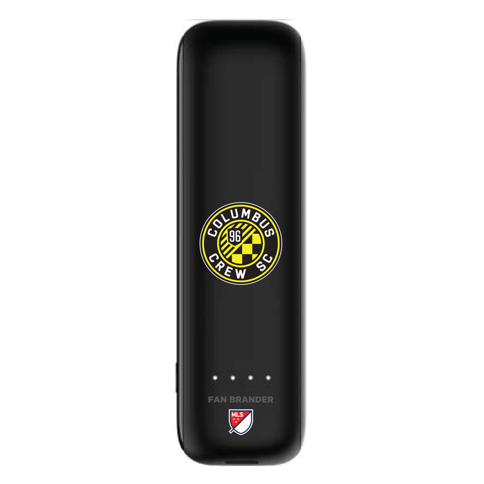 mophie Power Boost mini 2,600mAh portable battery with Columbus Crew SC Primary Logo