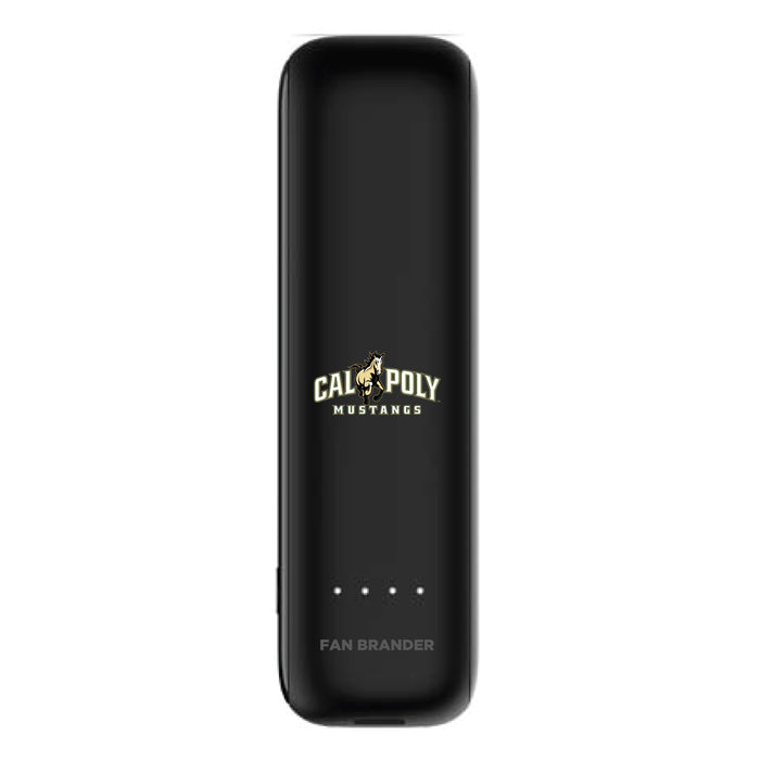 mophie Power Boost mini 2,600mAh portable battery with Cal Poly Mustangs Primary Logo