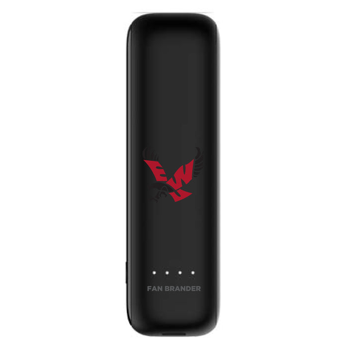 mophie Power Boost mini 2,600mAh portable battery with Eastern Washington Eagles Primary Logo