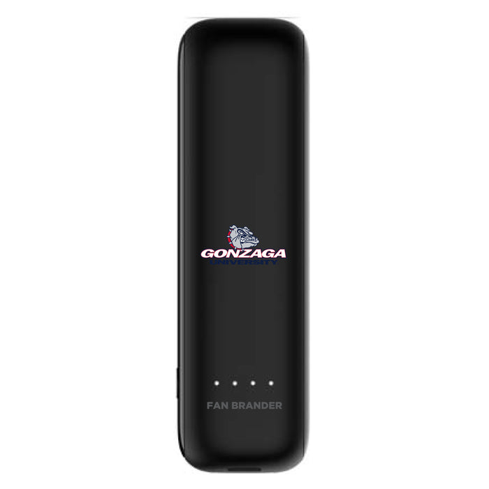 mophie Power Boost mini 2,600mAh portable battery with Gonzaga Bulldogs Primary Logo