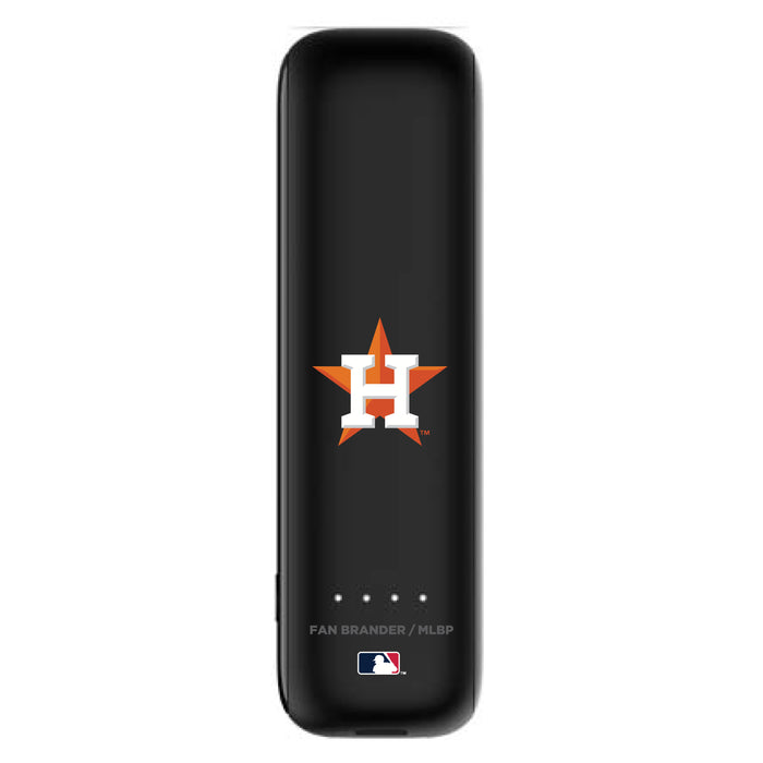 mophie Power Boost mini 2,600mAh portable battery with Houston Astros Primary Logo