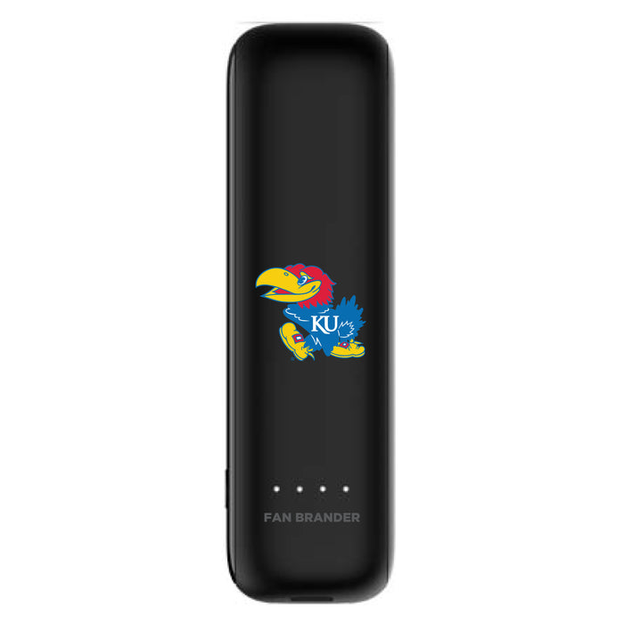 mophie Power Boost mini 2,600mAh portable battery with Kansas Jayhawks Primary Logo