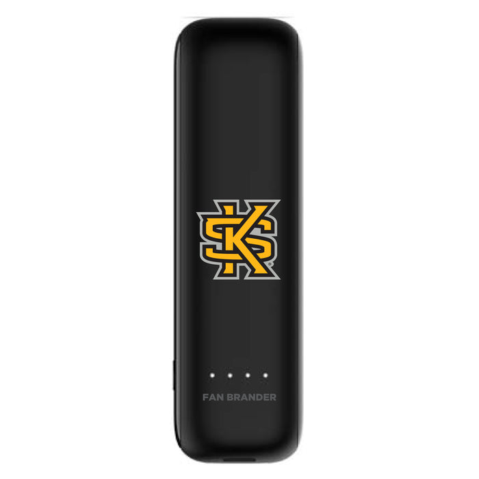 mophie Power Boost mini 2,600mAh portable battery with Kennesaw State Owls Primary Logo
