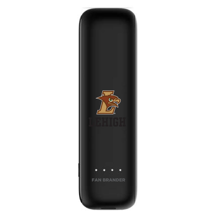 mophie Power Boost mini 2,600mAh portable battery with Lehigh Mountain Hawks Primary Logo