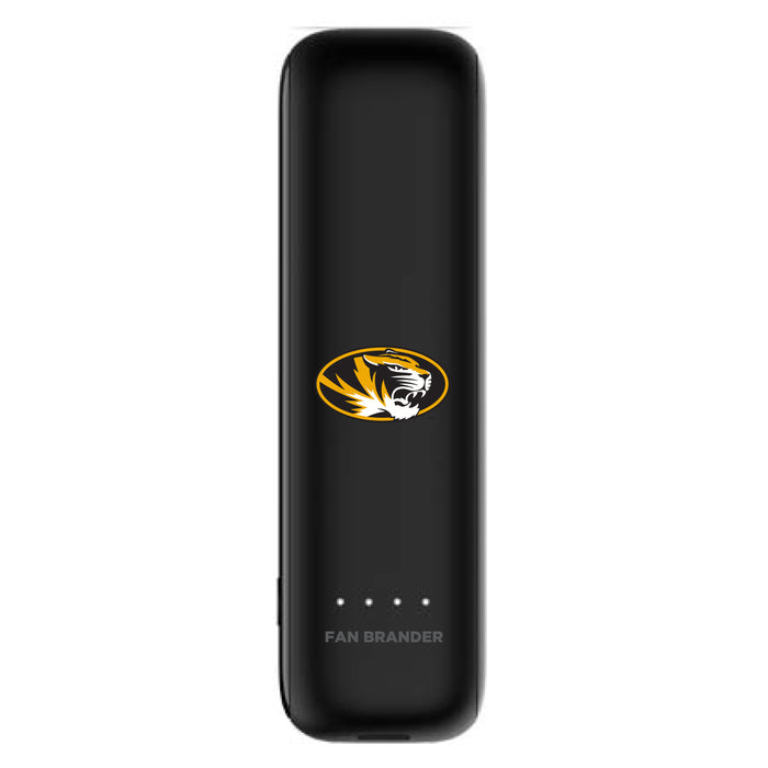mophie Power Boost mini 2,600mAh portable battery with Missouri Tigers Primary Logo