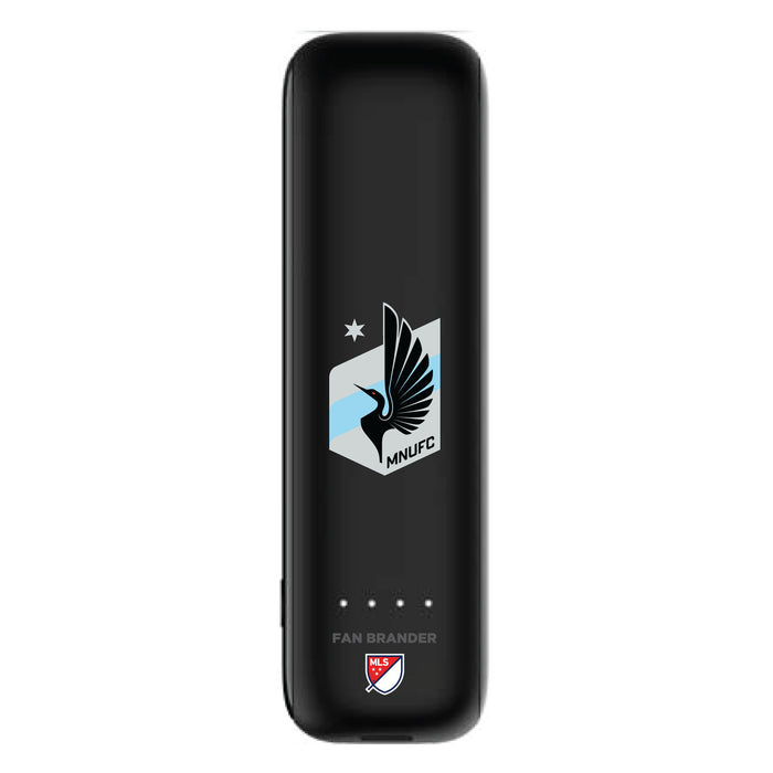 mophie Power Boost mini 2,600mAh portable battery with Minnesota United FC Primary Logo