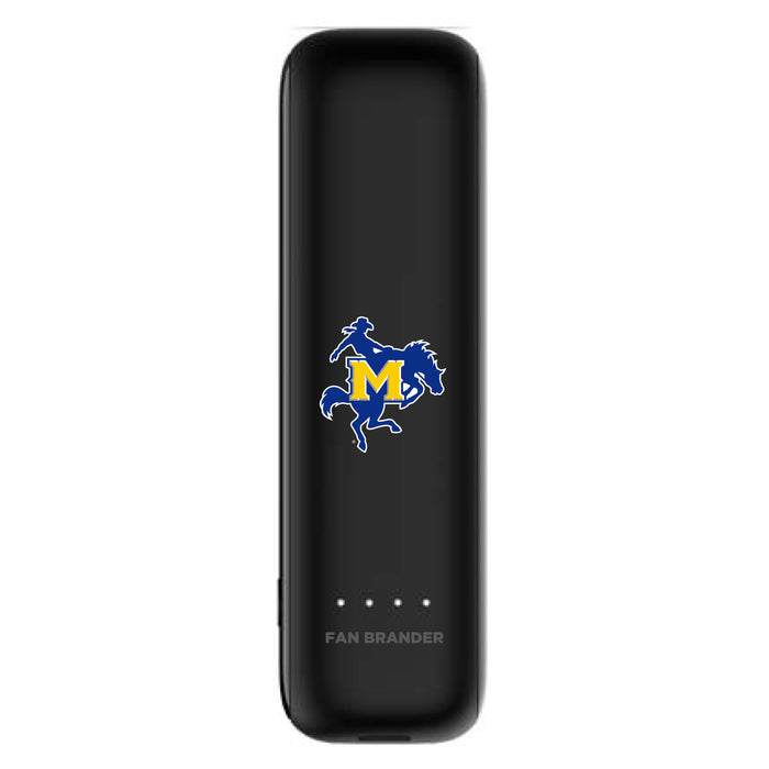 mophie Power Boost mini 2,600mAh portable battery with McNeese State Cowboys Primary Logo