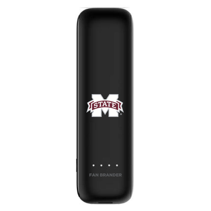 mophie Power Boost mini 2,600mAh portable battery with Mississippi State Bulldogs Primary Logo