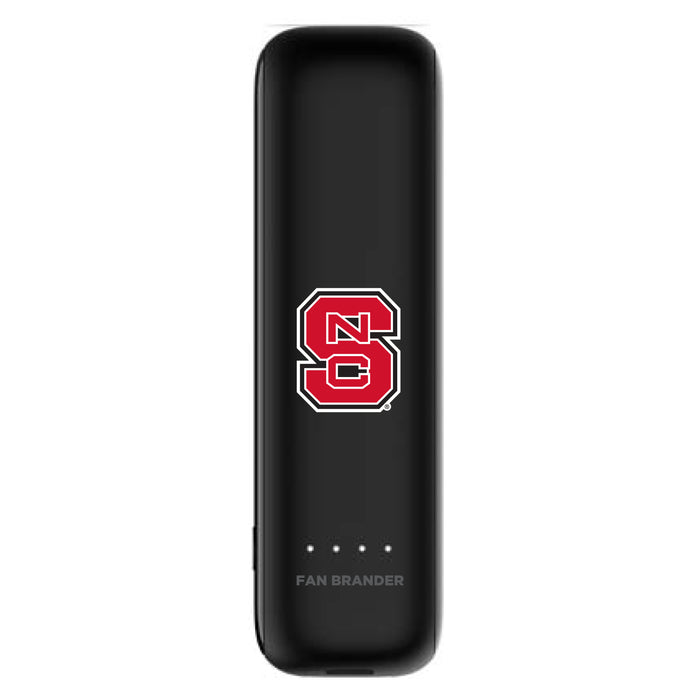 mophie Power Boost mini 2,600mAh portable battery with NC State Wolfpack Primary Logo