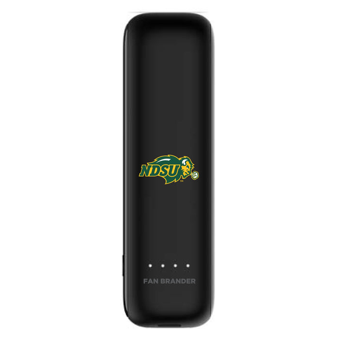 mophie Power Boost mini 2,600mAh portable battery with North Dakota State Bison Primary Logo