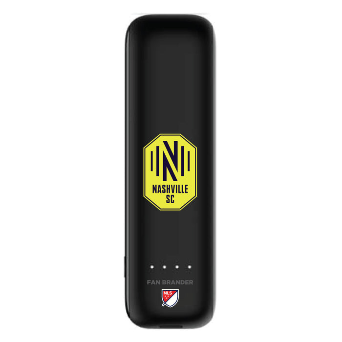 mophie Power Boost mini 2,600mAh portable battery with Nashville SC Primary Logo