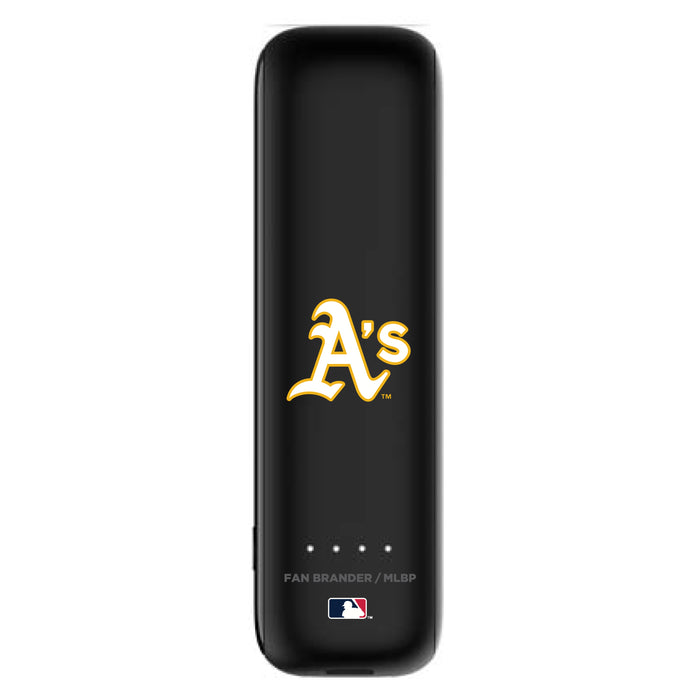 mophie Power Boost mini 2,600mAh portable battery with Oakland Athletics Primary Logo