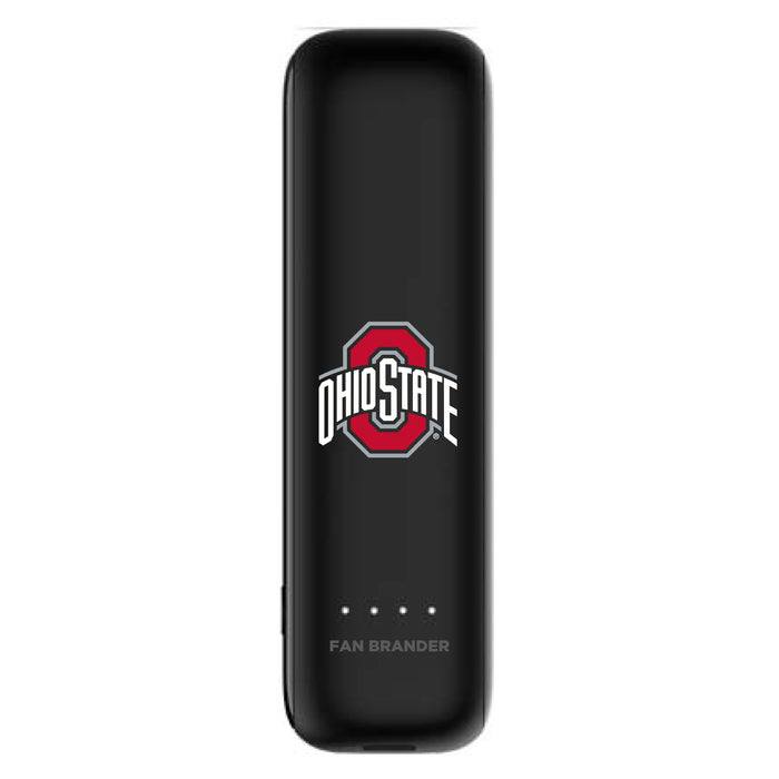 mophie Power Boost mini 2,600mAh portable battery with Ohio State Buckeyes Primary Logo