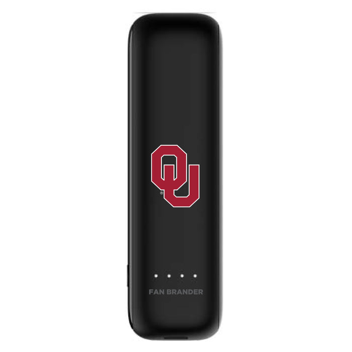 mophie Power Boost mini 2,600mAh portable battery with Oklahoma Sooners Primary Logo