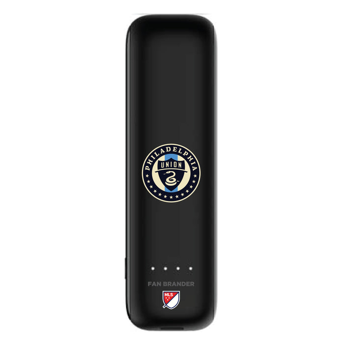 mophie Power Boost mini 2,600mAh portable battery with Philadelphia Union Primary Logo