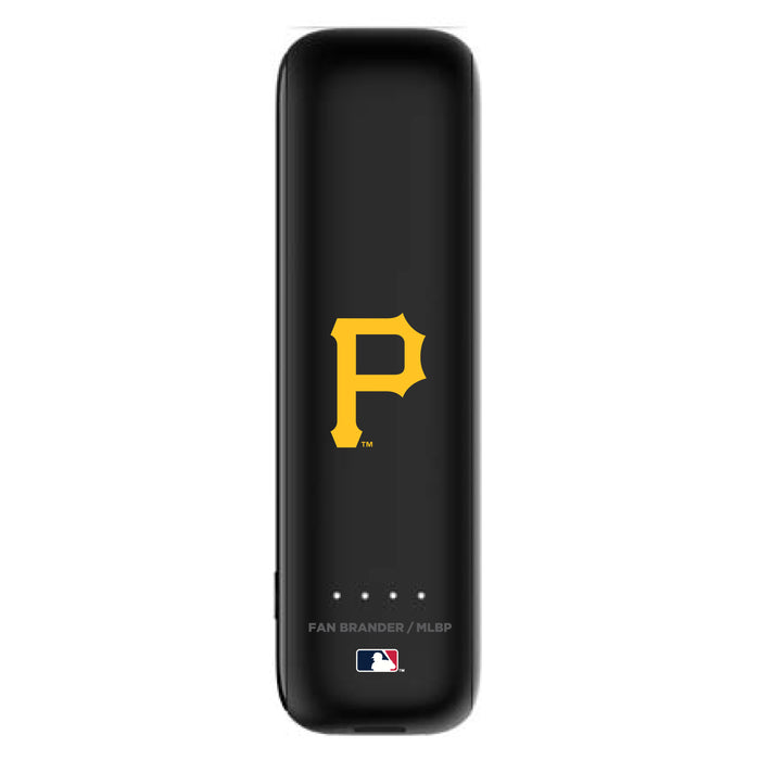 mophie Power Boost mini 2,600mAh portable battery with Pittsburgh Pirates Primary Logo