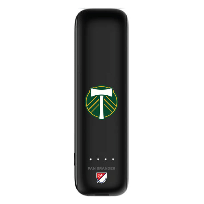 mophie Power Boost mini 2,600mAh portable battery with Portland Timbers Primary Logo