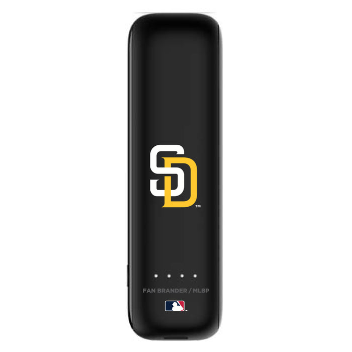mophie Power Boost mini 2,600mAh portable battery with San Diego Padres Primary Logo