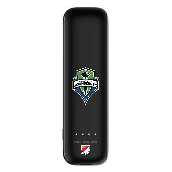 mophie Power Boost mini 2,600mAh portable battery with Seatle Sounders Primary Logo