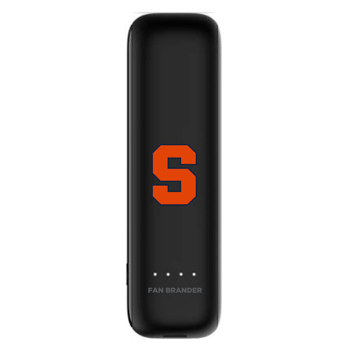 mophie Power Boost mini 2,600mAh portable battery with Syracuse Orange Primary Logo