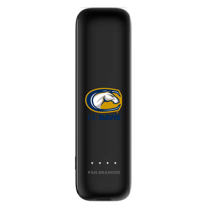 mophie Power Boost mini 2,600mAh portable battery with UC Davis Aggies Primary Logo