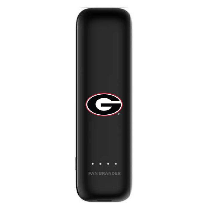 mophie Power Boost mini 2,600mAh portable battery with Georgia Bulldogs Primary Logo