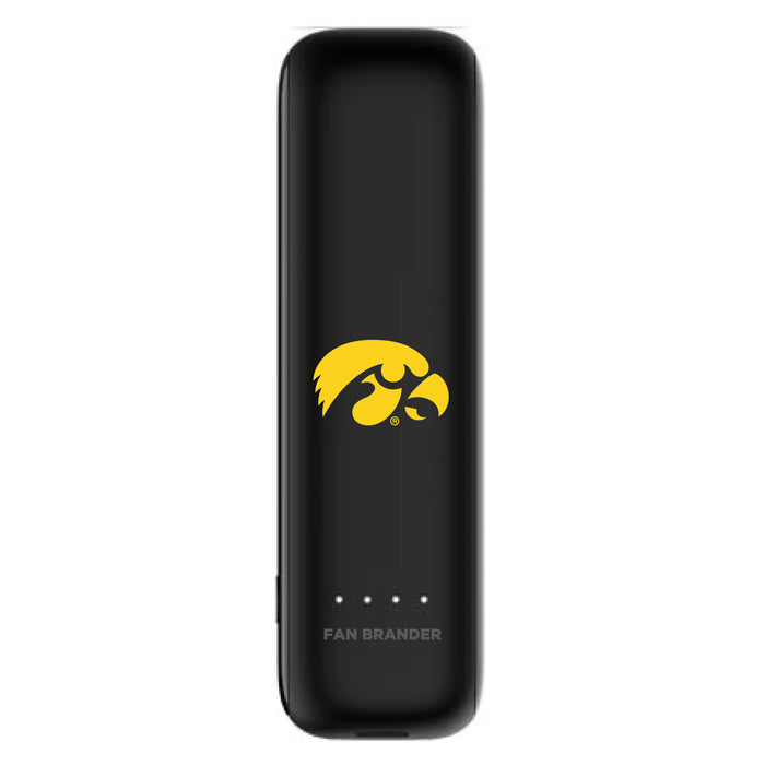 mophie Power Boost mini 2,600mAh portable battery with Iowa Hawkeyes Primary Logo