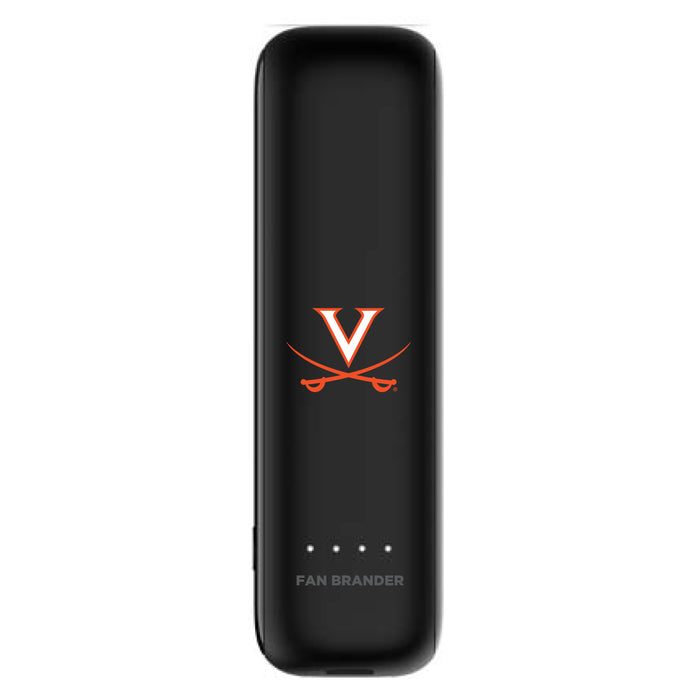 mophie Power Boost mini 2,600mAh portable battery with Virginia Cavaliers Primary Logo