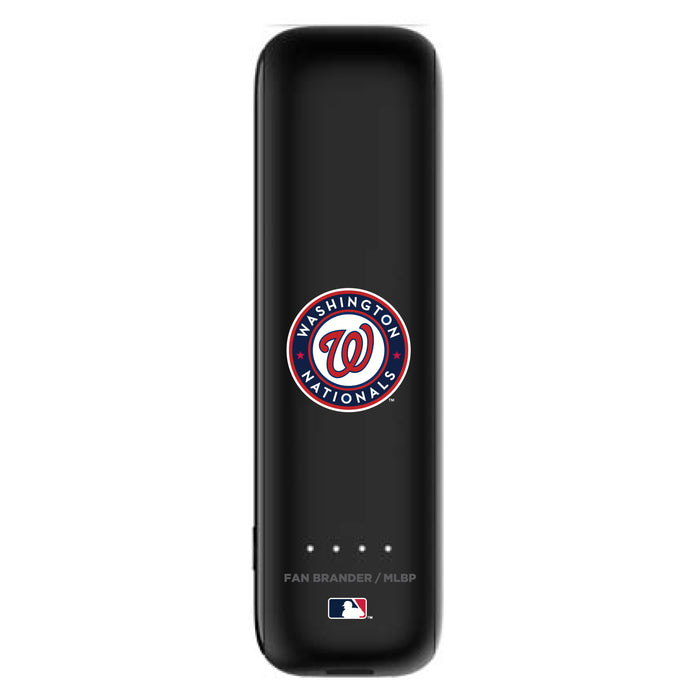 mophie Power Boost mini 2,600mAh portable battery with Washington Nationals Primary Logo